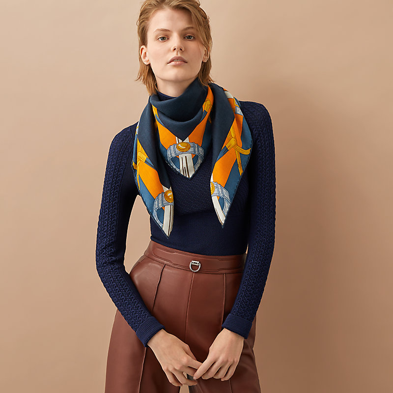 Encadre Eperon d'Or scarf 90 | Hermès Canada